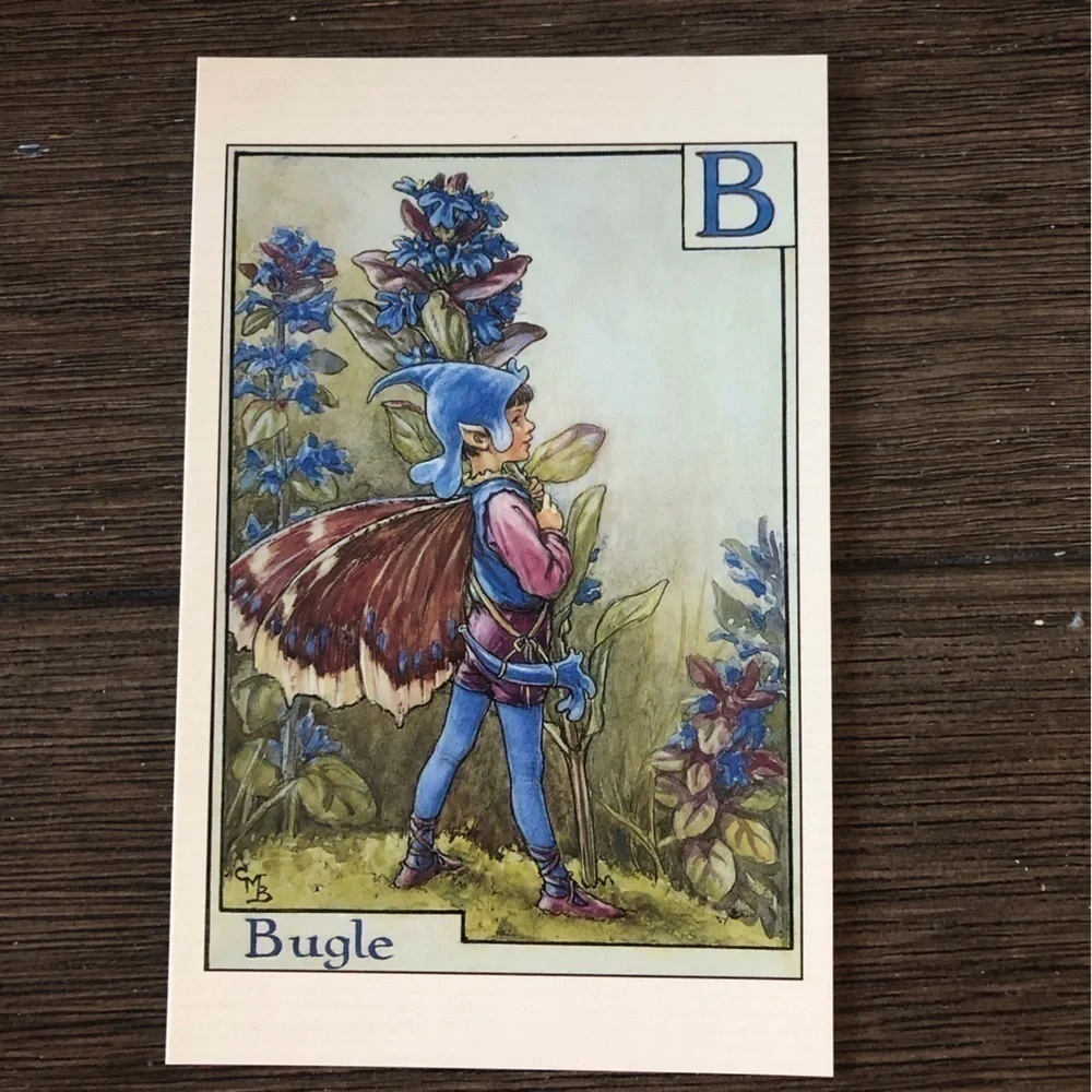 Garden Flower Fairies by: Cicely Mary Barker postcard set #8